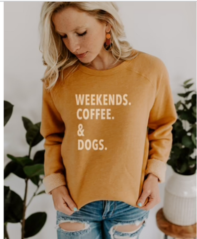 Weekend Coffee Dog Mustard