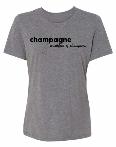 Champange Women's Flowy Shirt
