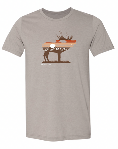 Fall Elk Mens T-Shirt
