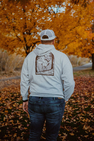 Elk Hoodie in Ash