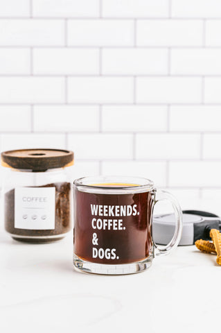 Weekends, Coffee & Dogs Mug
