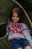 Kids Camp Crew Graphic Sweatshirt