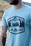 Bear Life Men's Tee - Live Life Clothing Co 