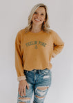 Feelin' Pine Pullover - Yellow