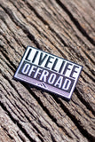 'Live Life Off-Road' Patch Decal - Live Life Clothing Co 