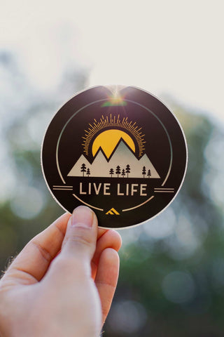 Sun Life Decal - Live Life Clothing Co 