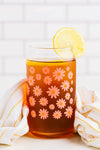 Daisy Glass Can