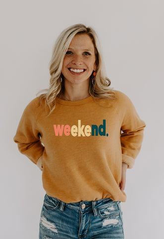 Weekend Pullover Yellow