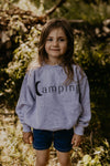 Kids Camping Graphic Sweatshirt